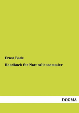 Handbuch Fur Naturaliensammler