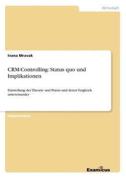 CRM-Controlling: Status quo und Implikationen: Darstellung der Theorie und Praxis und deren Vergleich untereinander