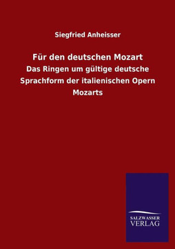 Fur Den Deutschen Mozart
