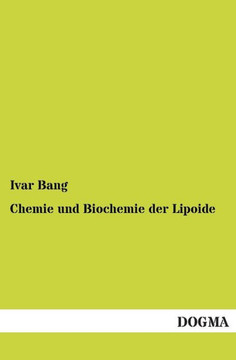 Chemie Und Biochemie Der Lipoide Chemie Und Biochemie Der Lipoide