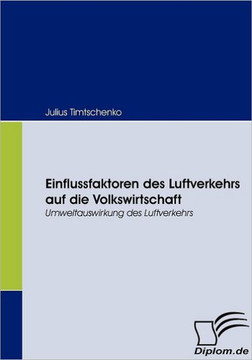 Einflussfaktoren des Luftverkehrs auf die Volkswirtschaft: Umweltauswirkung des Luftverkehrs