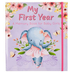 With Love My First Year A Memory Book For Baby Girls Purple Keepsake Photo Book With Love My First Year A Memory Book For Baby Girls Purple Keepsake Photo Book