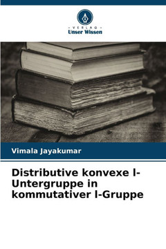Distributive konvexe l-Untergruppe in kommutativer l-Gruppe