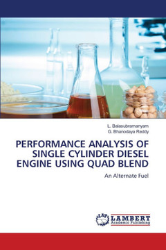 Performance Analysis of Single Cylinder Diesel Engine Using Quad Blend