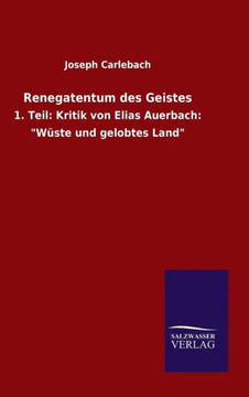 Renegatentum des Geistes Renegatentum des Geistes