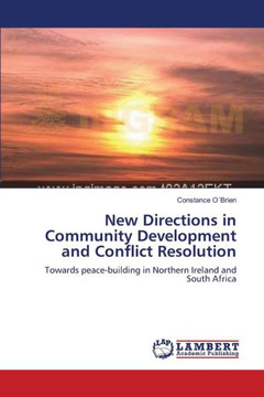 New Directions in Community Development and Conflict Resolution