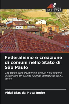 Federalismo e creazione di comuni nello Stato di São Paulo