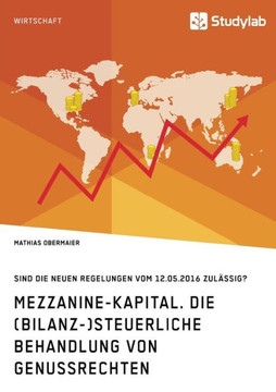 Mezzanine-Kapital. Die (bilanz-)steuerliche Behandlung von Genussrechten: Sind die neuen Regelungen vom 12.05.2016 zulässig?