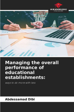 Managing the overall performance of educational establishments