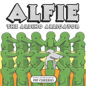 Alfie, The Albino Alligator Alfie, The Albino Alligator