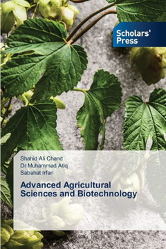 Advanced Agricultural Sciences and Biotechnology Advanced Agricultural Sciences and Biotechnology