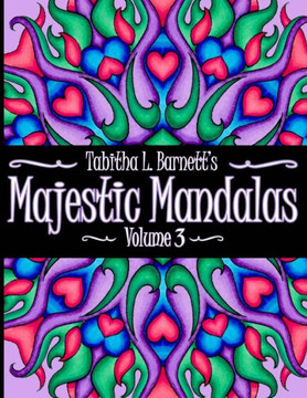 Majestic Mandalas : Adult Coloring Book Featuring 65 Hand-Drawn Unique Mandalas
