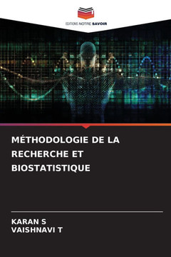 Méthodologie de la Recherche Et Biostatistique Méthodologie de la Recherche Et Biostatistique