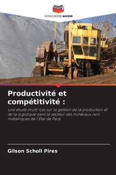 Productivité et compétitivité Productivité et compétitivité