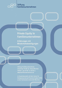 Private Equity in Familienunternehmen: Erfahrungen mit Minderheitsbeteiligungen
