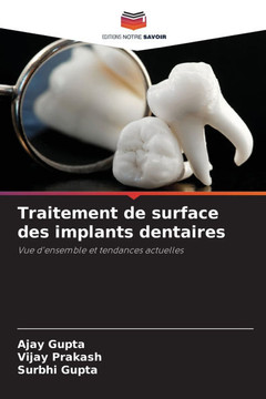 Traitement de surface des implants dentaires