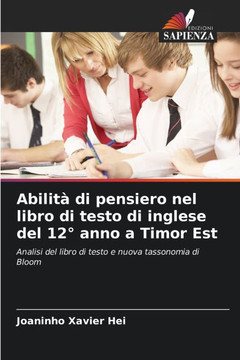Abilità di pensiero nel libro di testo di inglese del 12° anno a Timor Est