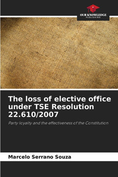 The loss of elective office under TSE Resolution 22.610/2007