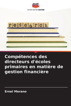 Compétences des directeurs d'écoles primaires en matière de gestion financière