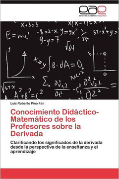 Conocimiento Did?tico-Matem?ico de los Profesores sobre la Derivada