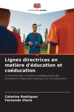 Lignes directrices en mati?e d'?ucation et co?ucation