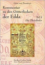 Kommentar zu den G?terliedern der Edda: Teil 2 - Die Thorslieder
