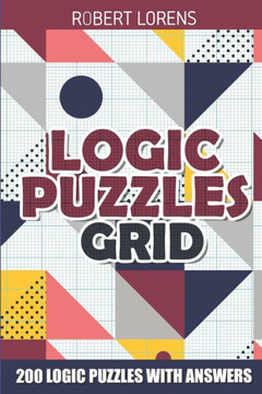 Logic Puzzles Grid : Galaxies Puzzles - 200 Logic Puzzles With Answers