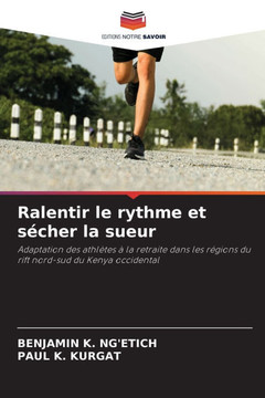 Ralentir le rythme et s?her la sueur