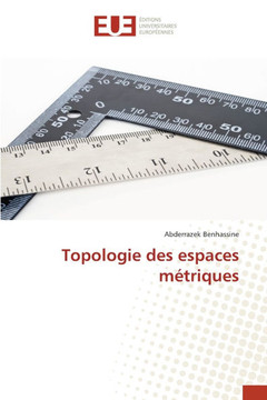 Topologie des espaces m?riques Topologie des espaces m?riques