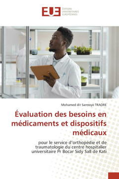 ?aluation des besoins en m?icaments et dispositifs m?icaux