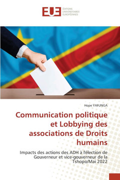 Communication politique et Lobbying des associations de Droits humains