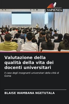 Valutazione della qualit?della vita dei docenti universitari