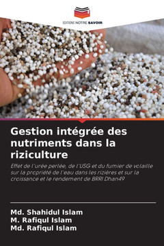 Gestion int?r? des nutriments dans la riziculture