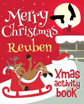 Merry Christmas Reuben - Xmas Activity Book : (Personalized Children'S Activity Book)