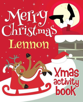Merry Christmas Lennon - Xmas Activity Book : (Personalized Children'S Activity Book)