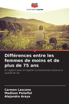 Diff?ences entre les femmes de moins et de plus de 75 ans