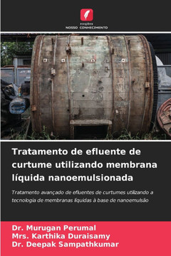 Tratamento de efluente de curtume utilizando membrana l?uida nanoemulsionada