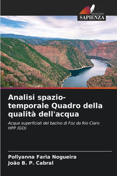 Analisi spazio-temporale Quadro della qualit?dell'acqua