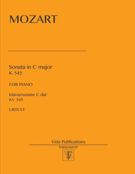 Sonata In C Major : K 545