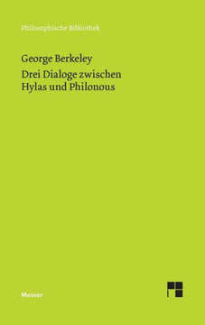 Drei Dialoge zwischen Hylas und Philonous Drei Dialoge zwischen Hylas und Philonous