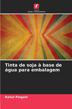 Tinta de soja à base de água para embalagem
