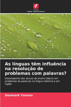 As línguas têm influência na resolução de problemas com palavras?