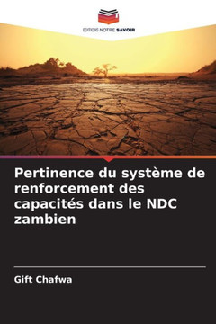 Pertinence du système de renforcement des capacités dans le NDC zambien