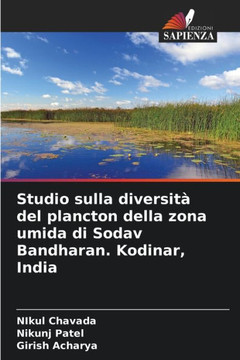 Studio sulla diversità del plancton della zona umida di Sodav Bandharan. Kodinar, India