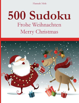 500 Sudoku Frohe Weihnachten - Merry Christmas