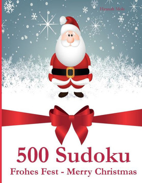 500 Sudoku Frohes Fest - Merry Christmas