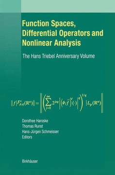 Function Spaces, Differential Operators and Nonlinear Analysis: The Hans Triebel Anniversary Volume