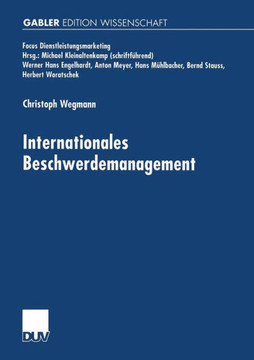 Internationales Beschwerdemanagement Internationales Beschwerdemanagement