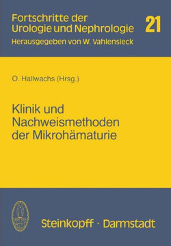 Klinik Und Nachweismethoden Der Mikrohämaturie