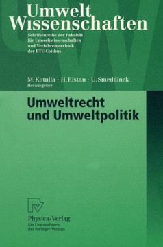 Umweltrecht Und Umweltpolitik Umweltrecht Und Umweltpolitik